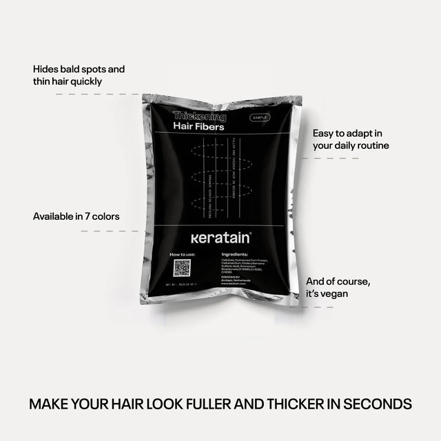 Thickening Hair Fibers Sample