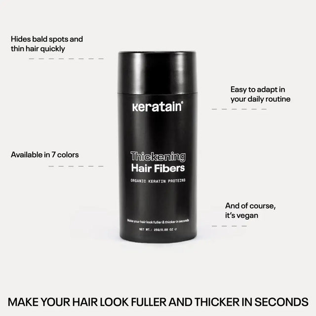 Thickening Hair Fibers